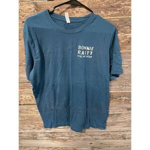 Bonnie‎ Raitt Dig In Deep Tour 2017  Shirt Blue Size Xl Rare